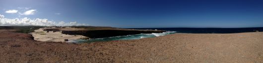 Pano of cliffs